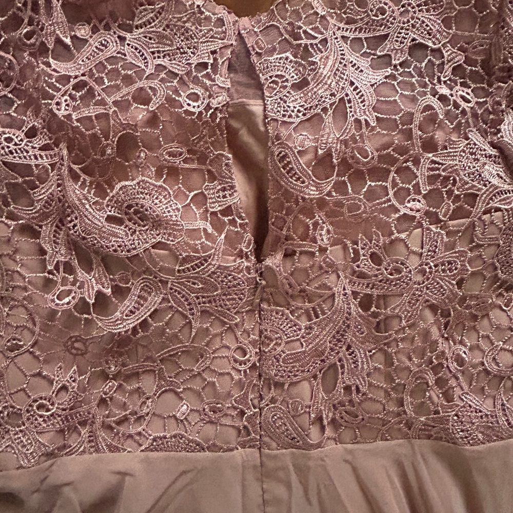JJ's House Dusty Rose Mother of the Bride dress Sz 12 - Picture 5 of 6